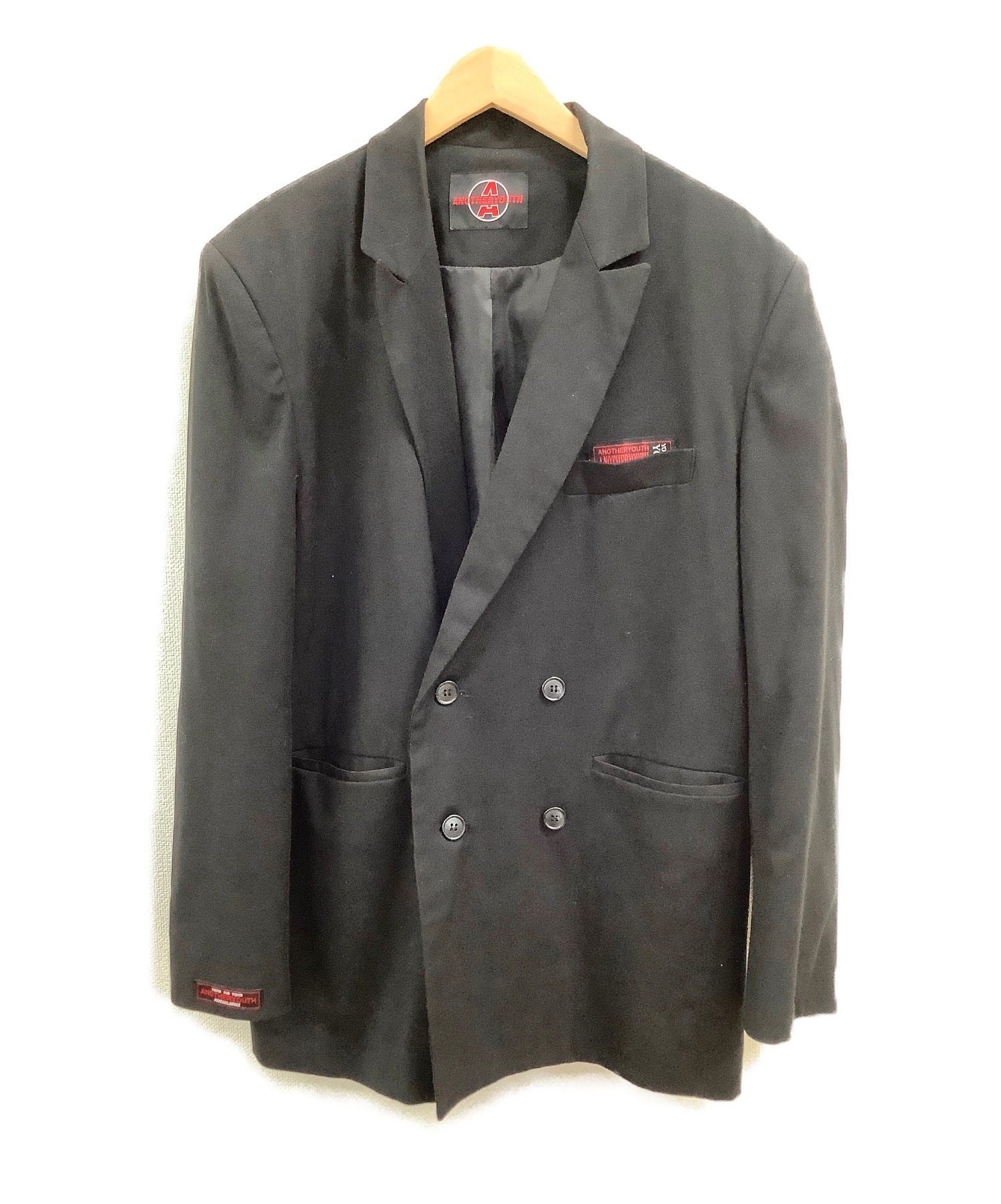 中古 古着通販 Another Youth アナザーユース テーラードジャケット ブラック サイズ 無し 春秋物 ブランド 古着通販 トレファク公式 Trefac Fashion
