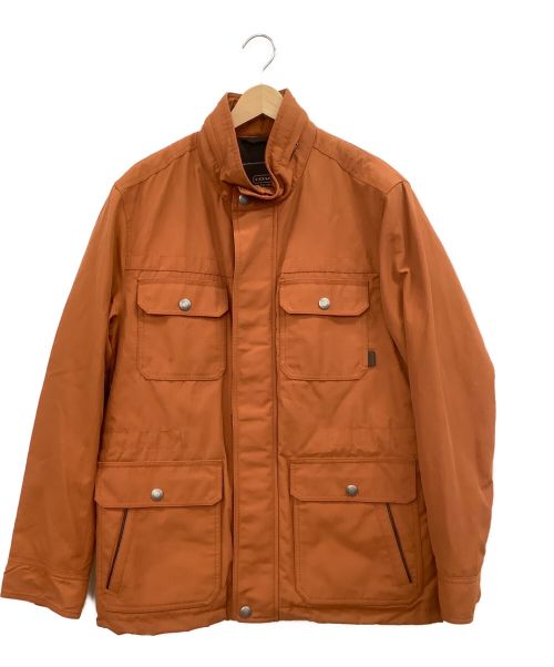 COACH（コーチ）COACH (コーチ) ジップアップジャケット ブラウン サイズ:Mの古着・服飾アイテム