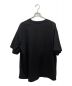 KOLOR (カラー) 胸ポケット半袖Tシャツ ブラック サイズ:03：6800円