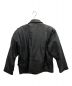 レザージャケット (レザージャケット) レザージャケット ブラック サイズ:L：7800円