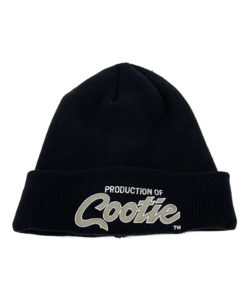 COOTIE PRODUCTIONS（クーティープロダクツ）COOTIE PRODUCTIONS (クーティープロダクツ) ニット帽 ブラック 未使用品の古着・服飾アイテム
