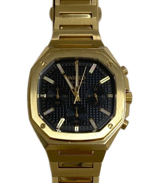 WIRED（ワイアード）WIRED (ワイアード) WIRED 腕時計 VD54-KNH0 ブラックの古着・服飾アイテム