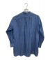 COMOLI (コモリ) ベタシャンバンドカラーシャツ ブルー サイズ:FREE：11000円