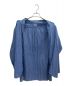 中古・古着 COMOLI (コモリ) ベタシャンバンドカラーシャツ ブルー サイズ:FREE：11000円