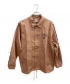South2 West8サウスツー ウエストエイト）の古着「Coach Jacket - Cotton Twill（コットンツイルコーチジャケット）」｜ピンク