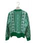 THOMAS MAGPIE (トーマス マグパイ) damask cardigan グリーン サイズ:38：7000円