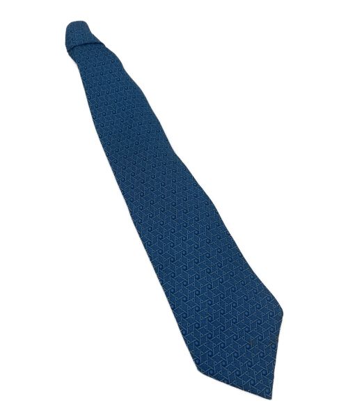 HERMES（エルメス）HERMES (エルメス) ネクタイ ブルー サイズ:-の古着・服飾アイテム