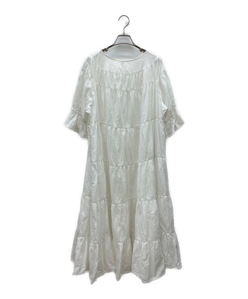 merlette（マーレット）Merlette (マーレット) リングワンピース ホワイト サイズ:Sの古着・服飾アイテム
