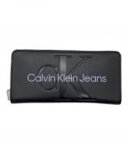 Calvin Klein Jeansカルバンクラインジーンズ）の古着「長財布」｜ブラック