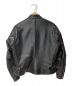 KADOYA (カドヤ) シングルライダースジャケット ブラック サイズ:W.L：14800円