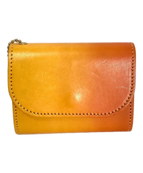 COTOCUL（コトカル）COTOCUL (コトカル) ぼかし染めミニ財布 オレンジの古着・服飾アイテム