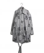 Vivienne Westwood manヴィヴィアン ウェストウッド マン）の古着「デザインシャツ」｜ホワイト×ブラック