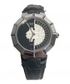 ROBERTO CAVALLIロベルトカヴァリ）の古着「腕時計」｜ブラック
