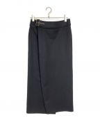 Jean Paul Gaultier FEMMEジャンポールゴルチェフェム）の古着「ベルテッドスカート」｜ブラック