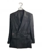 Jean Paul Gaultier FEMMEジャンポールゴルチェフェム）の古着「セパレートデザインジャケット」｜ブラック×ホワイト