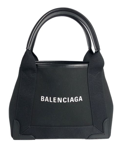 BALENCIAGA（バレンシアガ）BALENCIAGA (バレンシアガ) カバスXS ブラック×ホワイトの古着・服飾アイテム