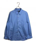 COMME des GARCONS HOMMEコムデギャルソン オム）の古着「長袖シャツ」｜ブルー
