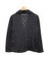 中古・古着 LEONARD (レオナール) ラメメッシュシルクジャケット ブラック サイズ:42 秋物 シルク62%：12800円