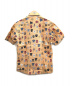sinacova (シナコバ) 半袖シャツ オレンジ サイズ:M 未使用品 カットソー柄 夏物：2980円