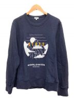 KENZO（）の古着「Mountain Sweatshirt In Navy Blue」｜ネイビー