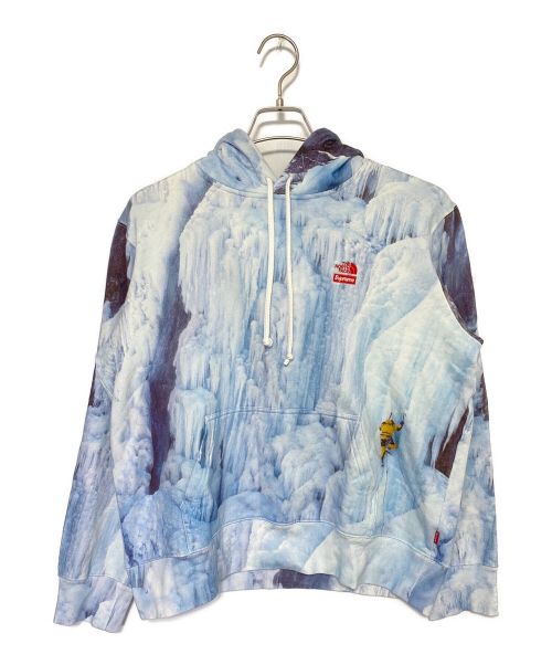 SUPREME（シュプリーム）SUPREME (シュプリーム) Ice Climb Hooded Sweatshirt ブルー サイズ:Ｍの古着・服飾アイテム