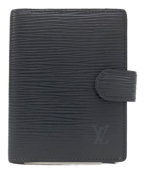 LOUIS VUITTON（ルイ ヴィトン）LOUIS VUITTON (ルイ ヴィトン) 手帳カバー ブラックの古着・服飾アイテム