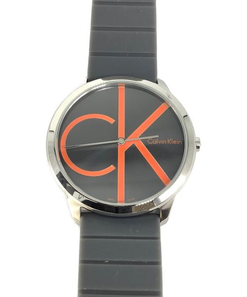 Calvin Klein（カルバンクライン）Calvin Klein (カルバンクライン) 腕時計 ブラックの古着・服飾アイテム