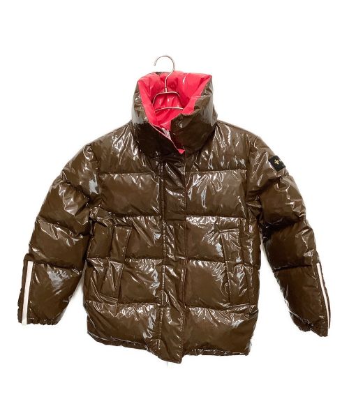 TATRAS（タトラス）TATRAS (タトラス) ダウンジャケット ブラウン×ピンク サイズ:155/80Aの古着・服飾アイテム