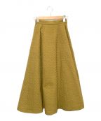 Ameri VINTAGEアメリヴィンテージ）の古着「MIX QUILTING FLARE SKIRT」｜キナリ