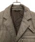 BRIONI (ブリオーニ) カシミヤテーラードジャケット ブラウン サイズ:S：99800円