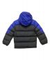 POLO RALPH LAUREN (ポロ・ラルフローレン) ダウンジャケット ブルー×ブラック サイズ:150㎝：7800円