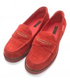LOUIS VUITTONルイ ヴィトン）の古着「PATHWAY FLAT LOAFER」｜レッド