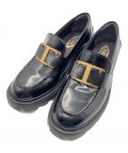 TOD'Sトッズ）の古着「T TIMELESS Leather Loafers」｜ブラック