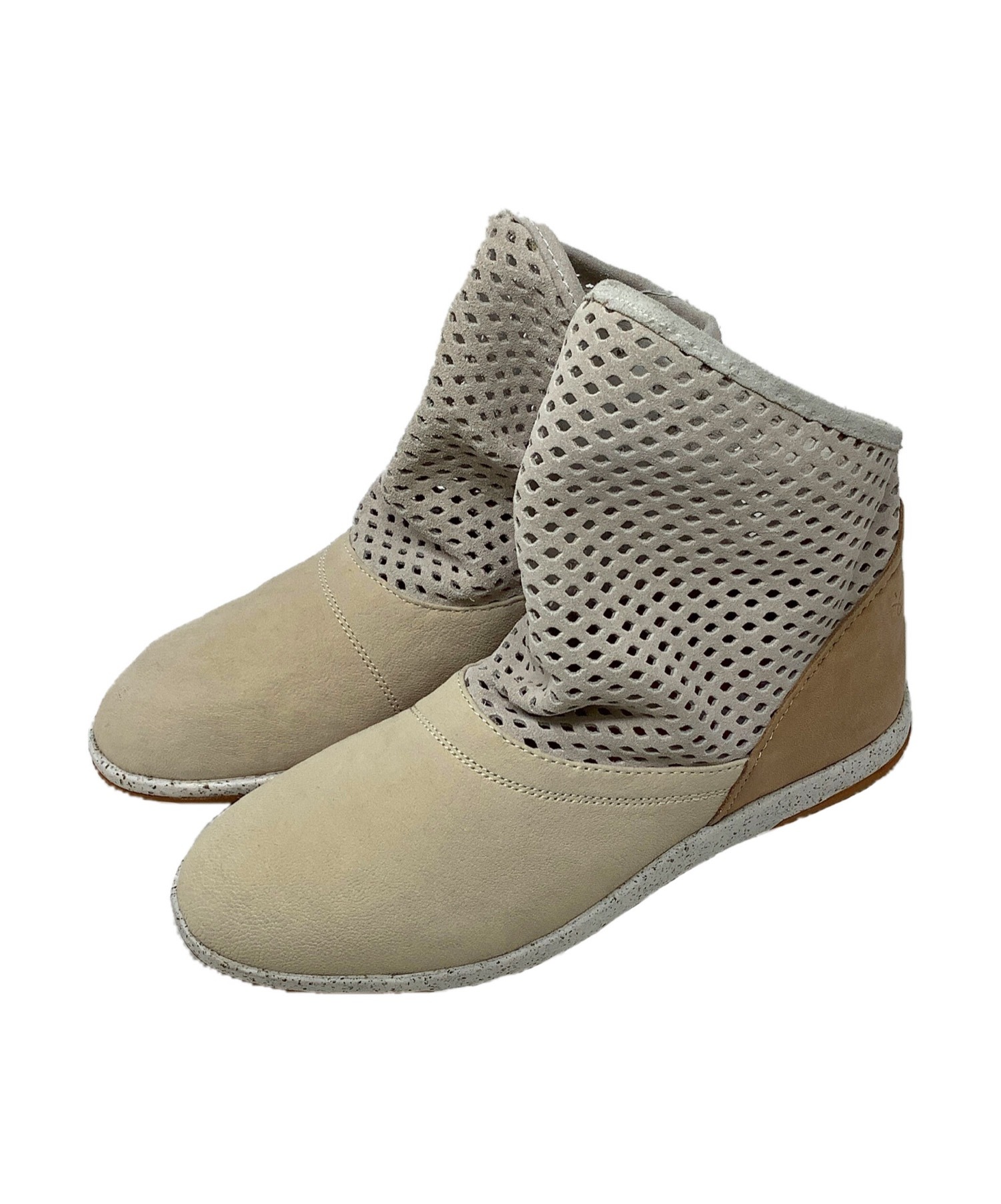 中古 古着通販 Emu エミュー ショートブーツ ベージュ サイズ 23cm 未使用品 ブランド 古着通販 トレファク公式 Trefac Fashion