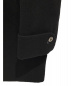 中古・古着 BURBERRY BLACK LABEL (バーバリーブラックレーベル) ダブルコート ブラック サイズ:M 羊毛85％+カシミヤ10%：17800円