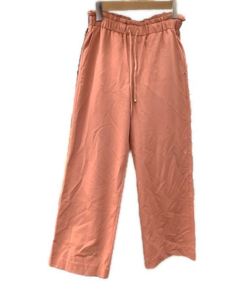 BALLSEY（ボールジィ）BALLSEY (ボールジィ) イージーストレートパンツ オレンジ サイズ:Ｌの古着・服飾アイテム