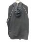 GUCCI (グッチ) ウェブ ストライプ コットンジャージー スウェットシャツ ブラック サイズ:Ｌ：49800円