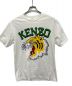 KENZO（ケンゾー）の古着「フロントタイガープリントTシャツ」｜ホワイト