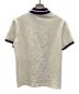 LACOSTE (ラコステ) トリコロールリブニットポロシャツ/半袖ポロシャツ ベージュ サイズ:M：3980円