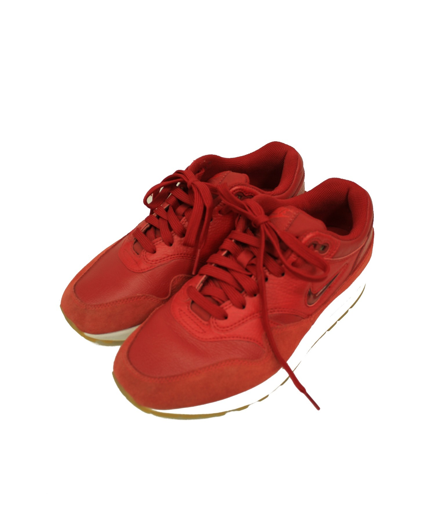 中古 古着通販 Nike ナイキ ローカットスニーカー レッド サイズ Us7 5 24 5cm Air Max 1 Premium 0512 ブランド 古着通販 トレファク公式 Trefac Fashion