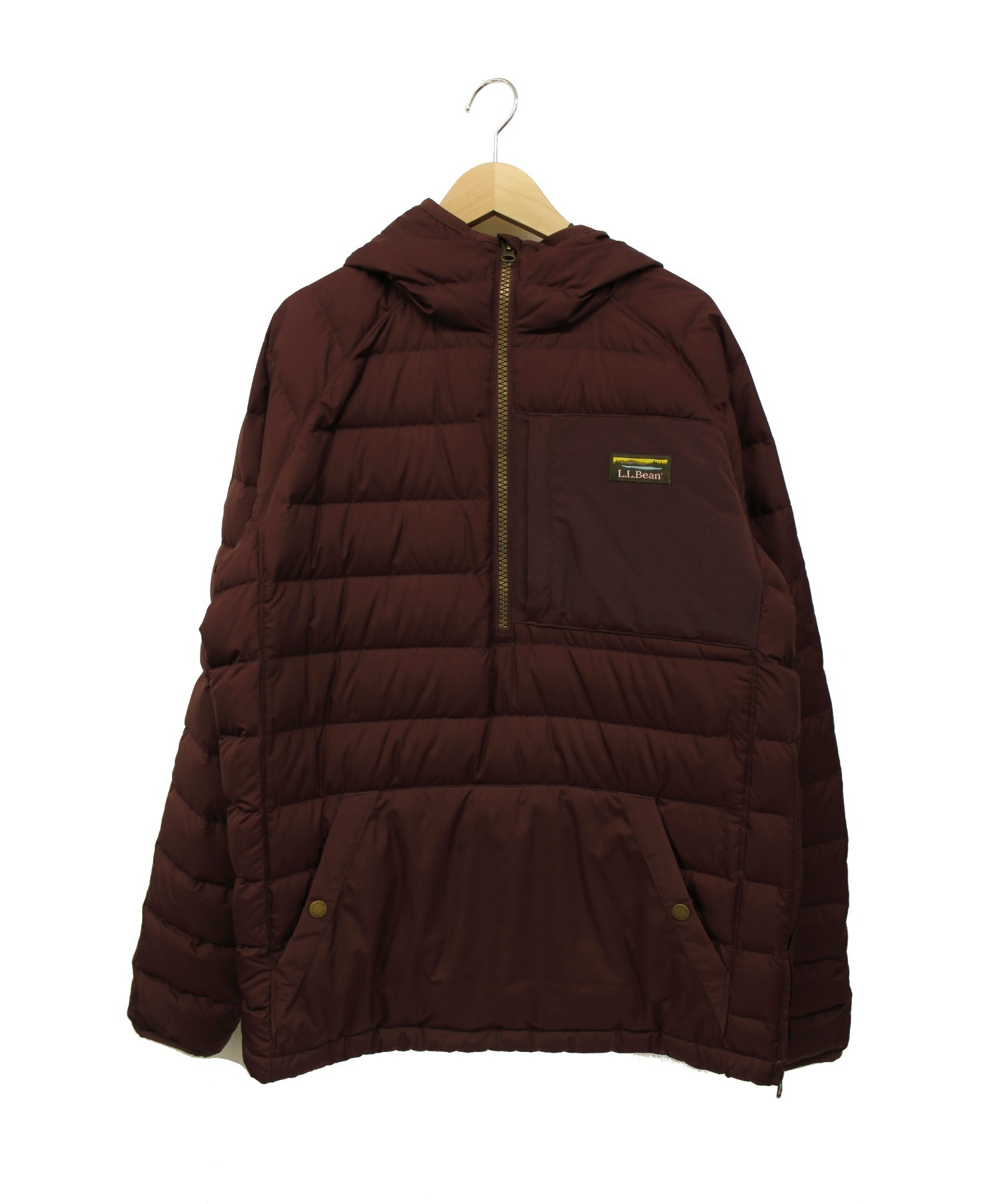 中古 古着通販 L L Bean エルエルビーン マウンテンクラシックダウンプルオーバー ボルドー サイズ S ブランド 古着通販 トレファク公式 Trefac Fashion