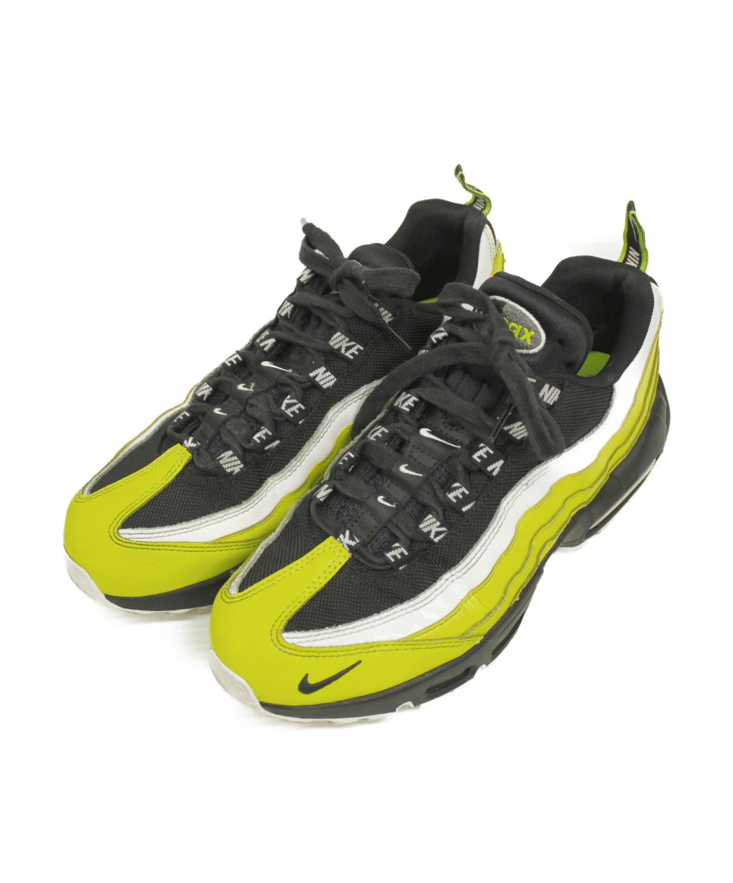中古 古着通販 Nike ナイキ スニーカー ブラック イエロー サイズ Us8 Uk7 Eur41 Air Max95 Volt ブランド 古着通販 トレファク公式 Trefac Fashion