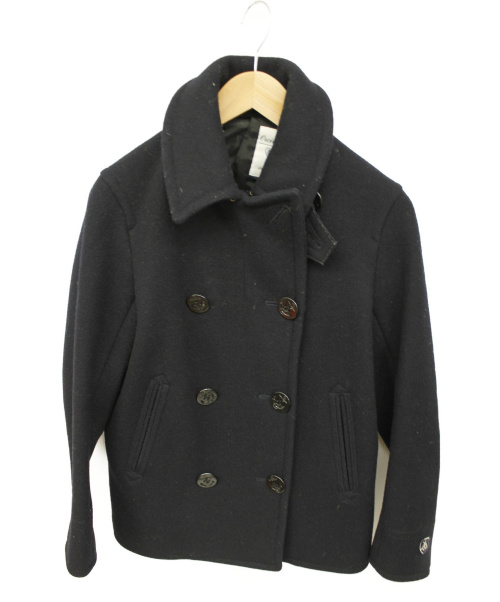 ORCIVAL（オーシバル）ORCIVAL (オーシバル) メルトンダブルフードPコート ネイビー サイズ:size 1 ウールの古着・服飾アイテム