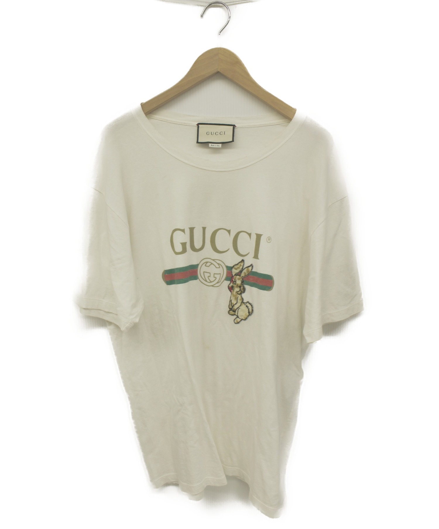 GUCCI (グッチ) Tシャツ ホワイト サイズ:記載なし
