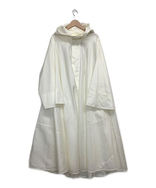 ATON（エイトン）ATON (エイトン) ミリタリーポンチョ ホワイト サイズ:2 未使用品の古着・服飾アイテム