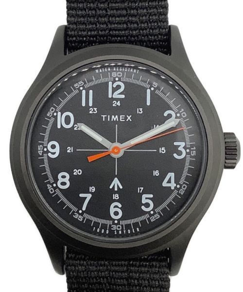 TIMEX（タイメックス）TIMEX (タイメックス) TODD SNYDER (トッドスナイダー) Camper Military Watch ブラックの古着・服飾アイテム