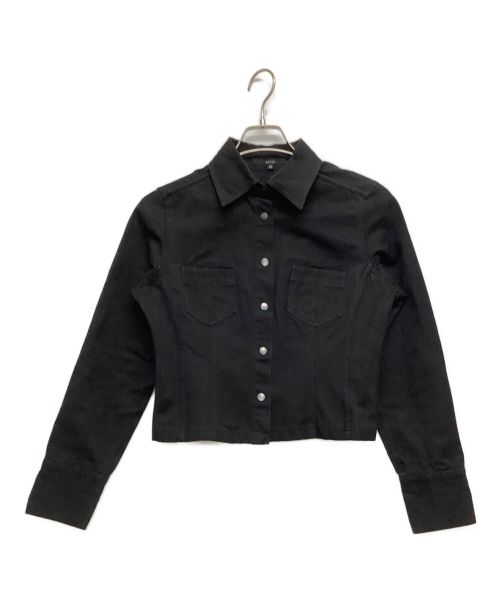 GUCCI（グッチ）GUCCI (グッチ) デニムジャケット ブラック サイズ:40の古着・服飾アイテム