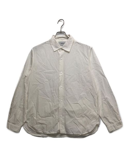 YAECA（ヤエカ）YAECA (ヤエカ) スナップボタンシャツ ホワイト サイズ:Mの古着・服飾アイテム