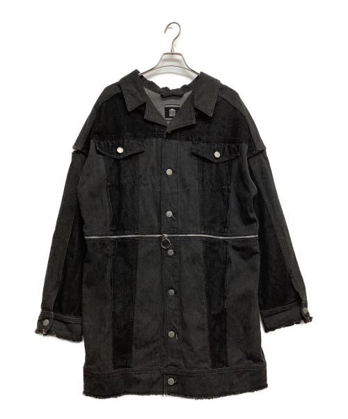 PAMEO POSE（パメオポーズ）PAMEO POSE (パメオポーズ) デニムコート ブラック サイズ:freeの古着・服飾アイテム