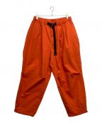 F/CE.×TIGHTBOOTH PRODUCTIONエフシーイー×タイトブースプロダクション）の古着「パンツ　RAIN BALLOON PANTS」｜オレンジ
